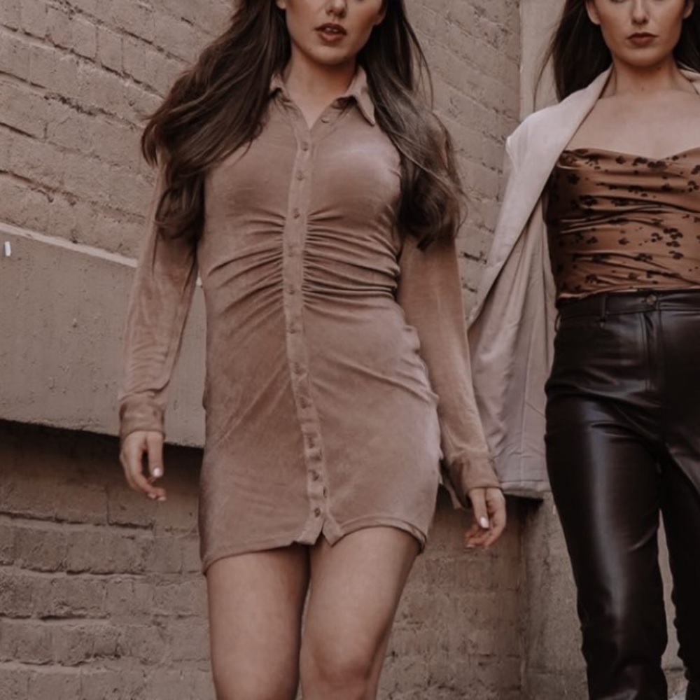 Long Sleeve Mini Dress